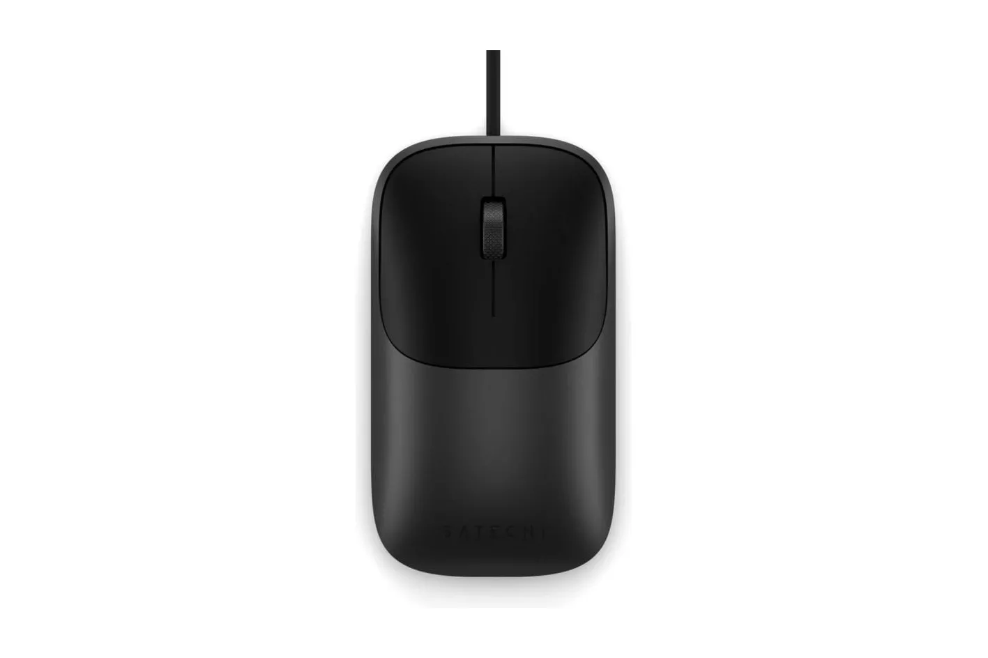Rat&oacute;n Satechi Slim LX Wired USB-C 1200 DPI Negro Space Black