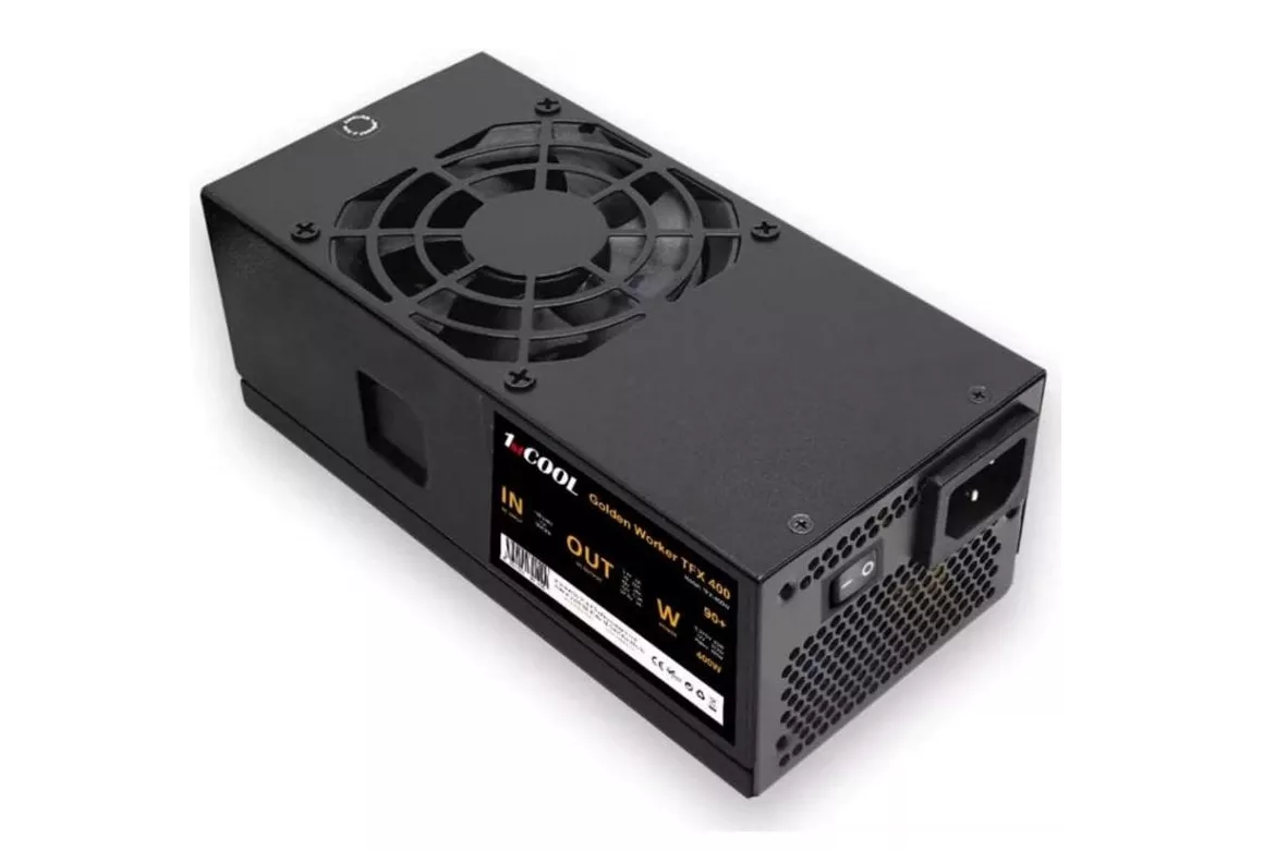 Fuente de alimentaci&oacute;n 1st Cool Golden Worker TFX 400W 88% eficiencia activa