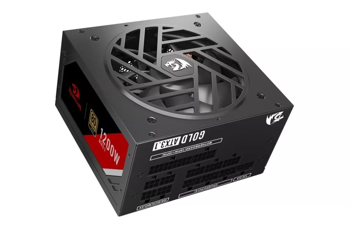 Fuente de alimentaci&oacute;n Redragon GC-MS05 1200W Certificaci&oacute;n 80+ Gold ATX 3