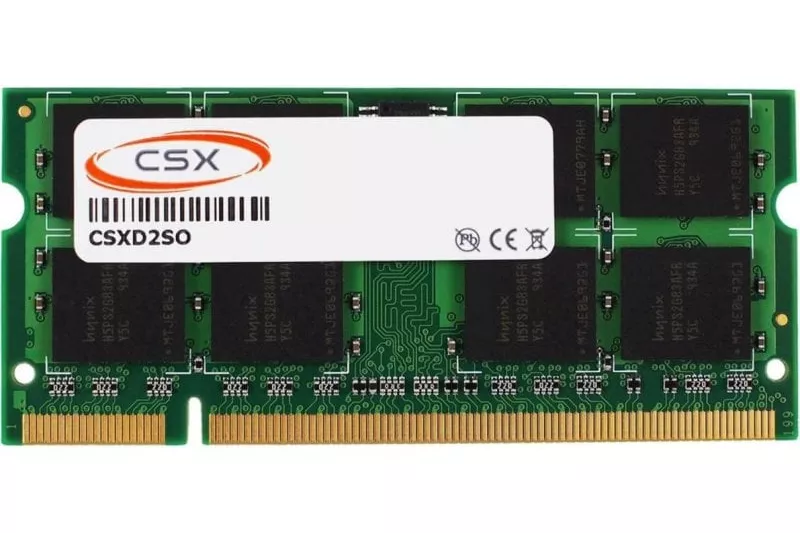 Memoria RAM CSX RAMCSXOD2SO8004GB 4GB 1x4GB DDR2 SO-DIMM 800MHz