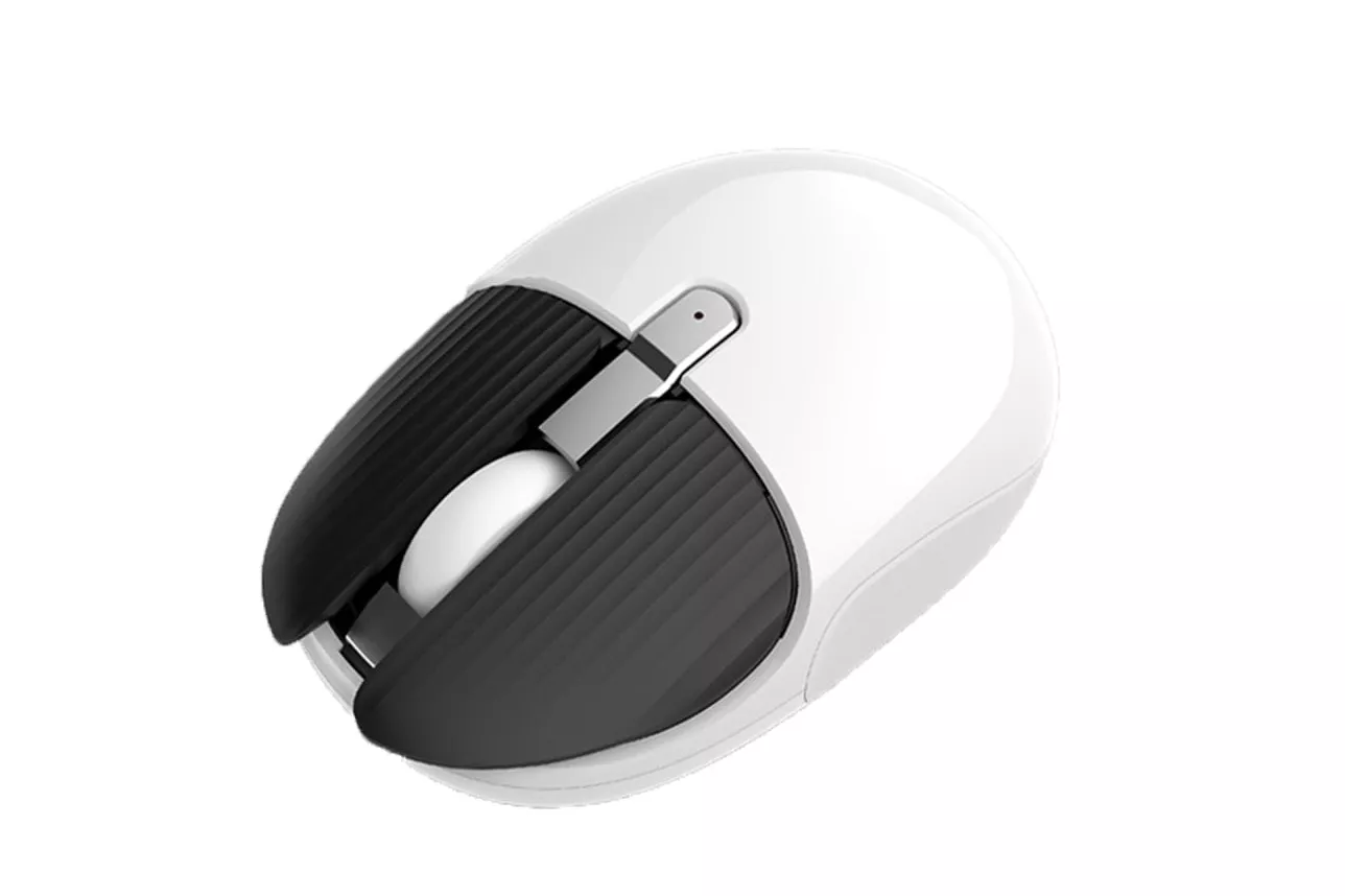 Kinsi M106 Rat&oacute;n &Oacute;ptico Inal&aacute;mbrico Silencioso 1200DPI Blanco