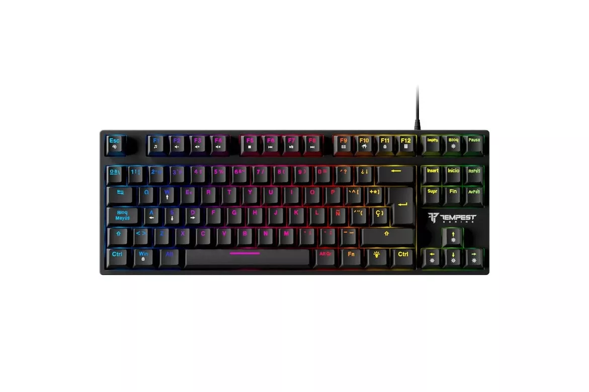 Tempest K11 Ogre Teclado Mec&aacute;nico Gaming RGB Negro