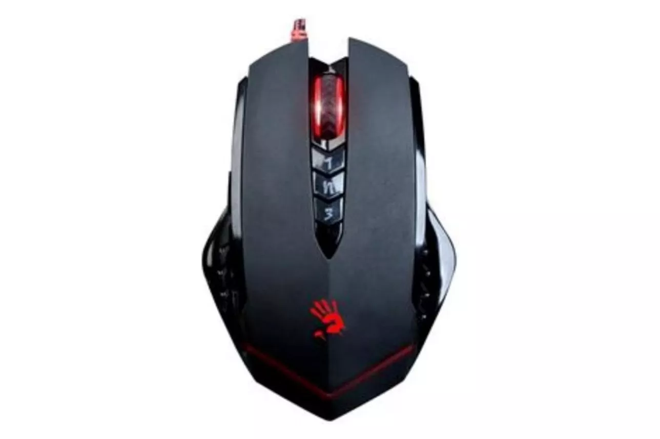 Rat&oacute;n A4Tech Bloody V8M Gaming USB 3200 DPI Negro 7 botones programables