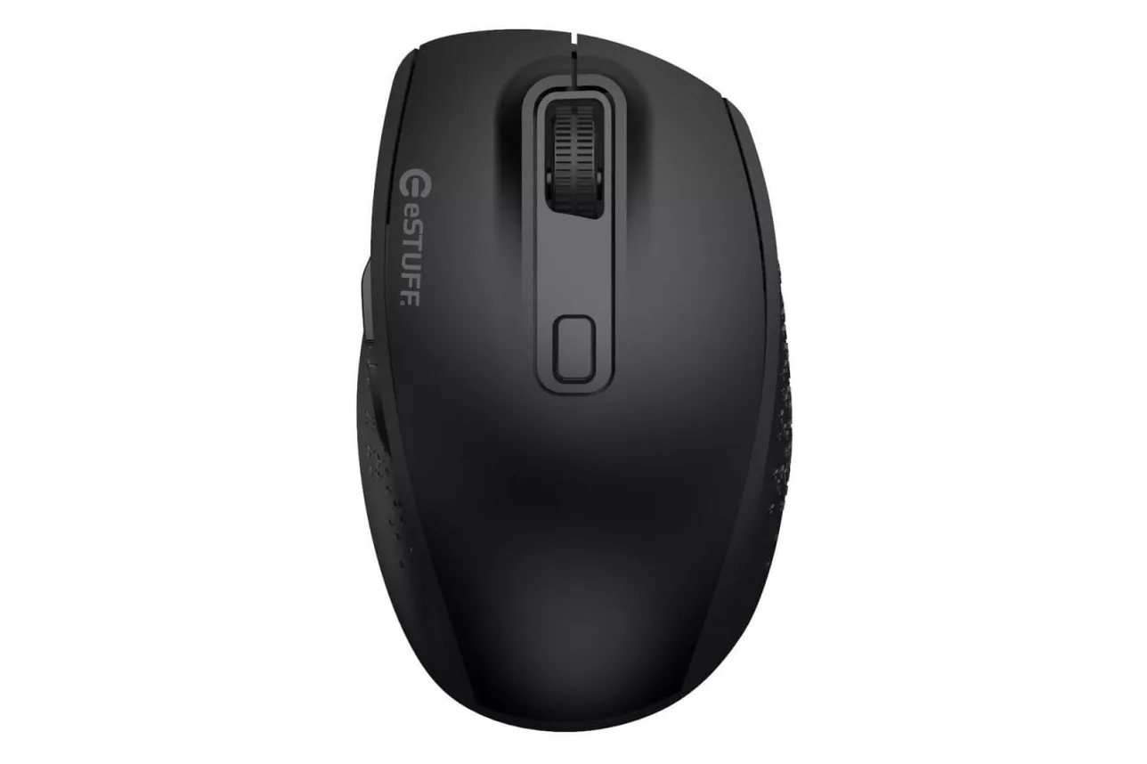 Rat&oacute;n eSTUFF G305 inal&aacute;mbrico Bluetooth dual 1800 DPI negro 6 botones