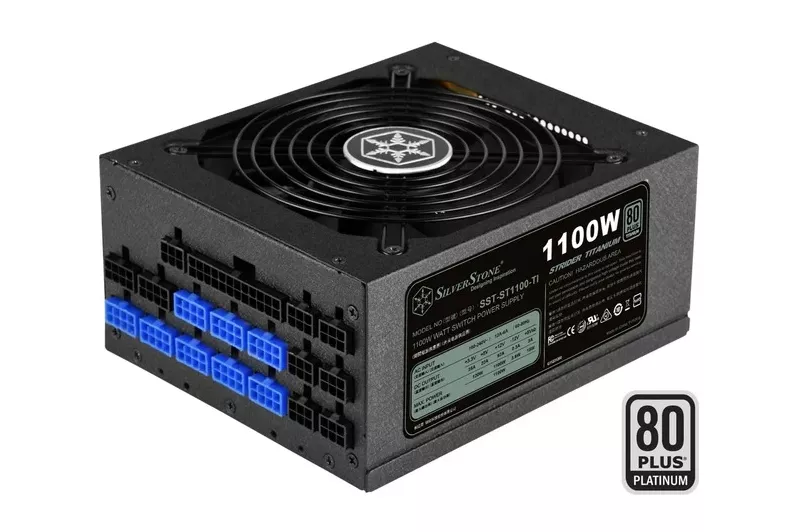 ST1100-TI v2.0 unidad de fuente de alimentación 1100 W 20+4 pin ATX ATX Negro, Fuente de alimentación de PC