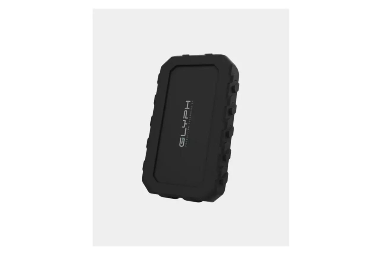Disco Duro Glyph Atom EX20 4 TB SSD USB-C NVMe 2100 MB/s Resistente