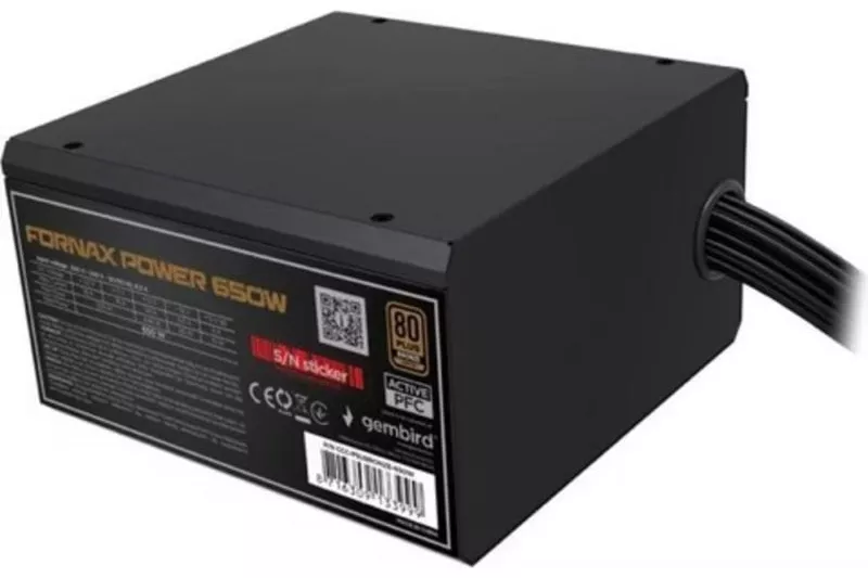 Fuente de alimentaci&oacute;n Gembird 2170949161 750W Certificaci&oacute;n 80+ Bronze ATX