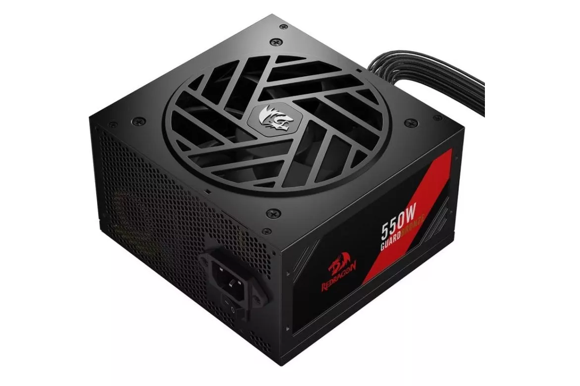 Fuente de alimentaci&oacute;n Redragon Guard GC-GU01 550W 80+ Bronze ATX con ventilador 120 mm