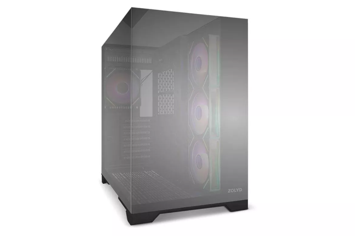 Caja PC Zolyd Drakora Torre Completa Vidrio Templado Espejado ARGB ATX