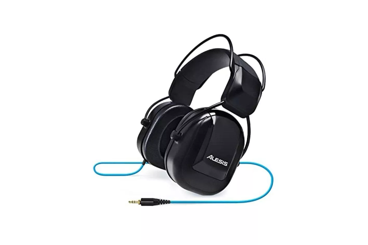 Auriculares Alesis DRP100 con cable conexi&oacute;n 3,5 mm para m&uacute;sica negros