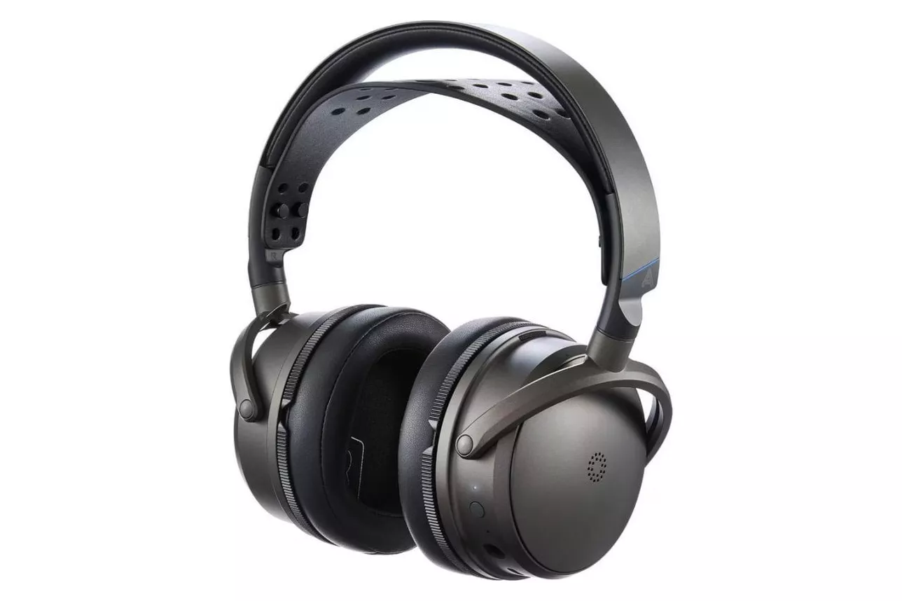 Auriculares Audeze Maxwell 2 inal&aacute;mbricos Bluetooth WiFi Gaming con cancelaci&oacute;n de ruido gris y negro