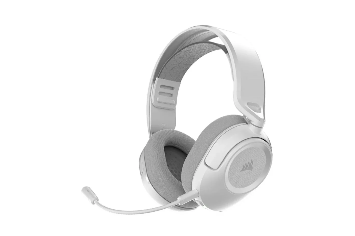 Auriculares Corsair HS35 v3 inal&aacute;mbricos Bluetooth gaming con micr&oacute;fono y USB-C blancos