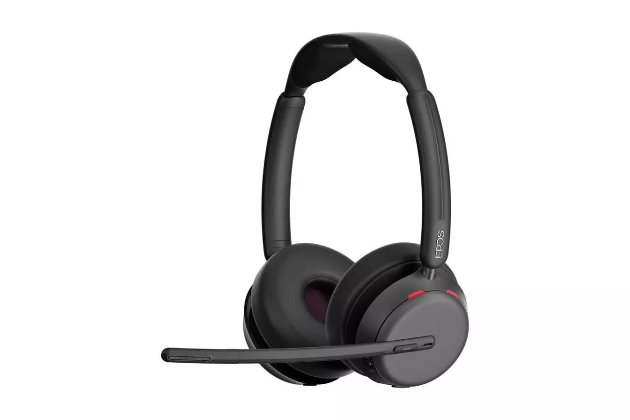 Auriculares EPOS Impact 1000 inal&aacute;mbricos Bluetooth con cancelaci&oacute;n de ruido y micr&oacute;fono, negros