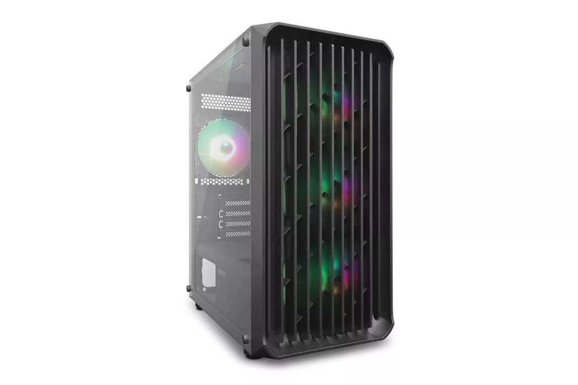 Caja PC Zolyd Vilorian Micro-ATX/Mini-ITX Vidrio templado RGB