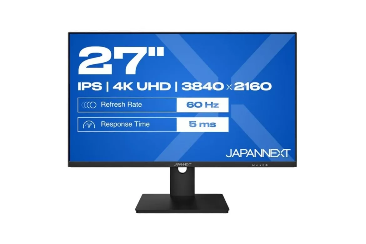 Monitor JAPANNEXT JN-IPS270UHD60F 27" UltraHD 4K 60Hz IPS HDR10 FreeSync Altura Ajustable