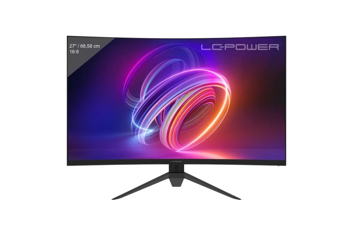 Monitor 2-POWER LC-M27FC-V1 27" FullHD 180Hz VA Curvo FreeSync Premium 1ms