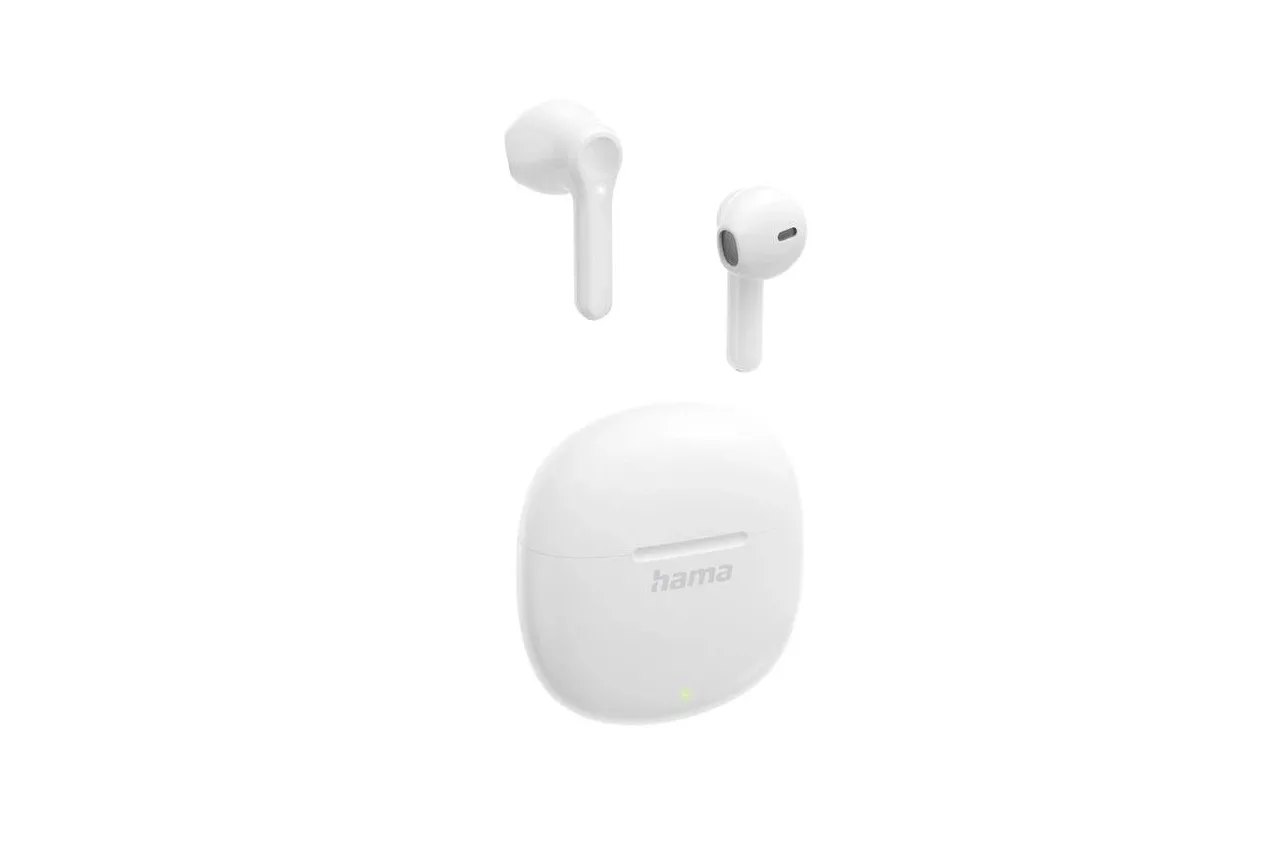 Auriculares Hama Action One inal&aacute;mbricos Bluetooth TWS para llamadas y m&uacute;sica blancos