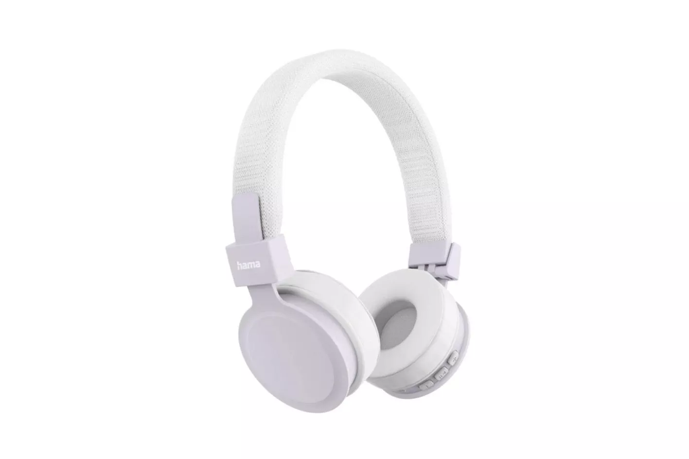 Auriculares Hama Freedom Lit III inal&aacute;mbricos Bluetooth para llamadas y m&uacute;sica lila y blanco