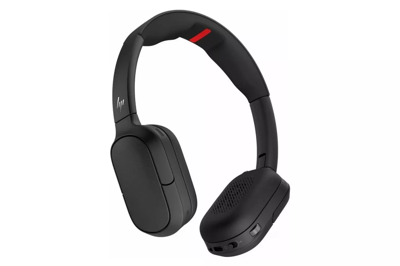 Auriculares HP Poly Focus 625 Fold inal&aacute;mbricos Bluetooth con micr&oacute;fono y plegables negros