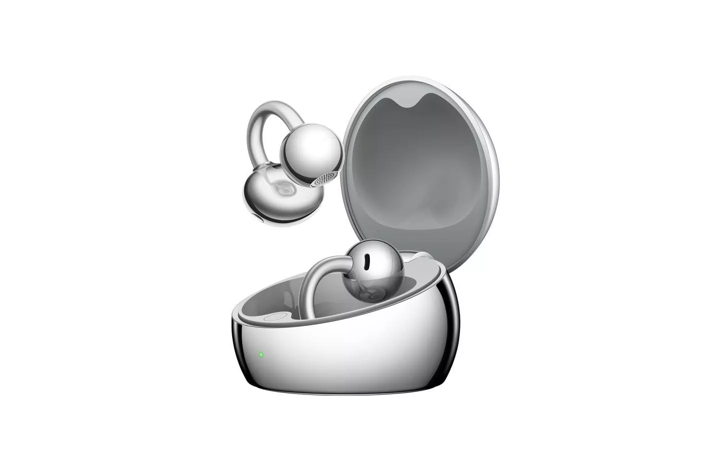Auriculares Huawei FreeClip 2 S inal&aacute;mbricos Bluetooth 6.0 para llamadas y m&uacute;sica, resistentes al agua, color plata