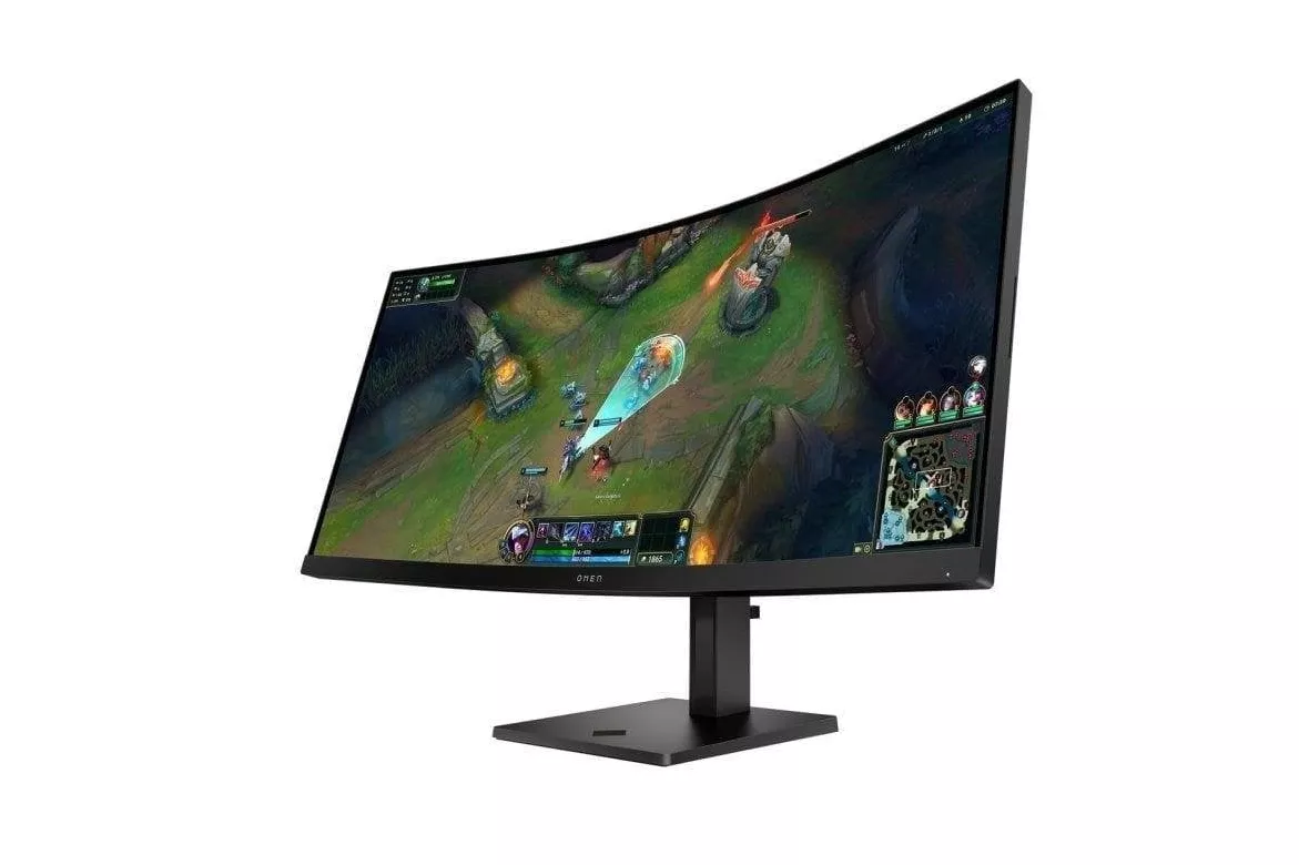 Monitor HP OMEN 34c G2 34" UltraWide QHD 180Hz VA Curvo FreeSync Premium Ajuste de altura
