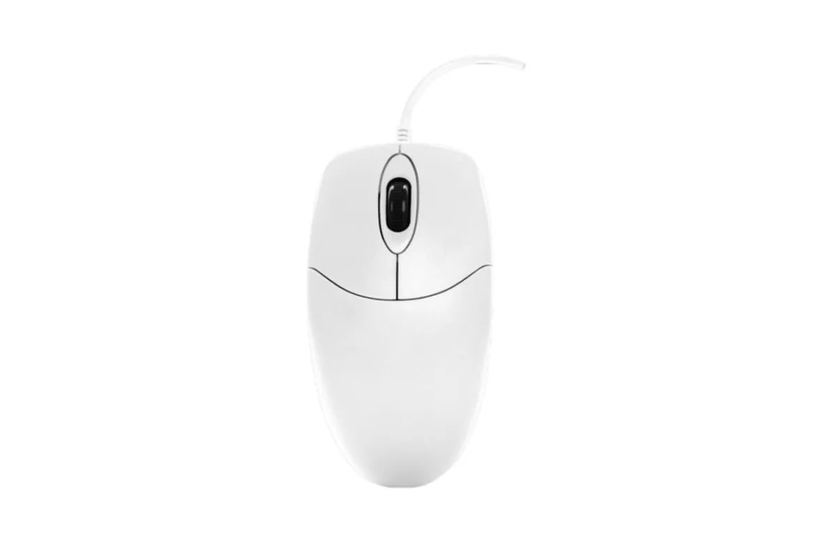 Rat&oacute;n Contour Design Active Key AK-PMJ1 USB 1000 DPI Blanco Ambidextro