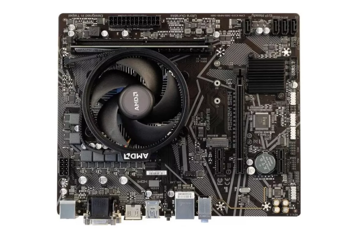 Placa Base Renkforce AS00092 Intel H610 LGA 1700 DDR4 Micro ATX USB-A 2.0