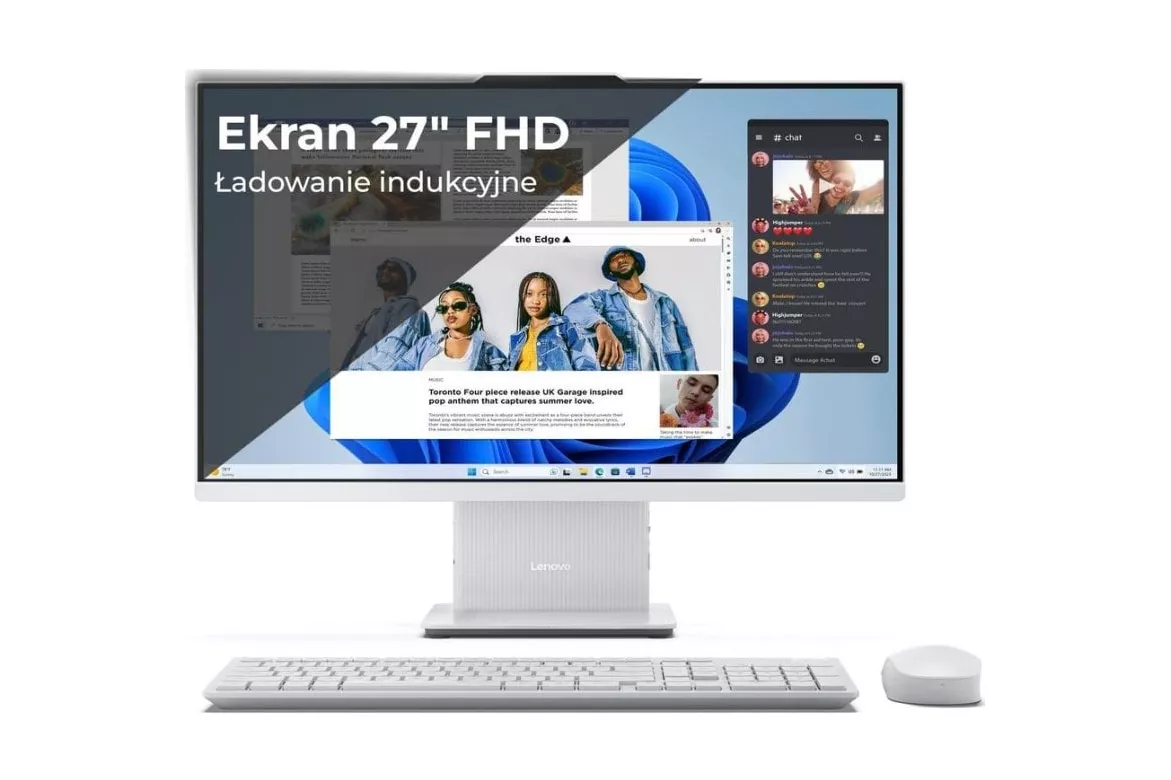Ordenador Todo en uno Lenovo IdeaCentre AIO 27IRH9 Intel Core i5-13420H 16GB 512GB SSD UHD Xe G4 27" Windows 11 Home teclado y rat&oacute;n inal&aacute;mbricos