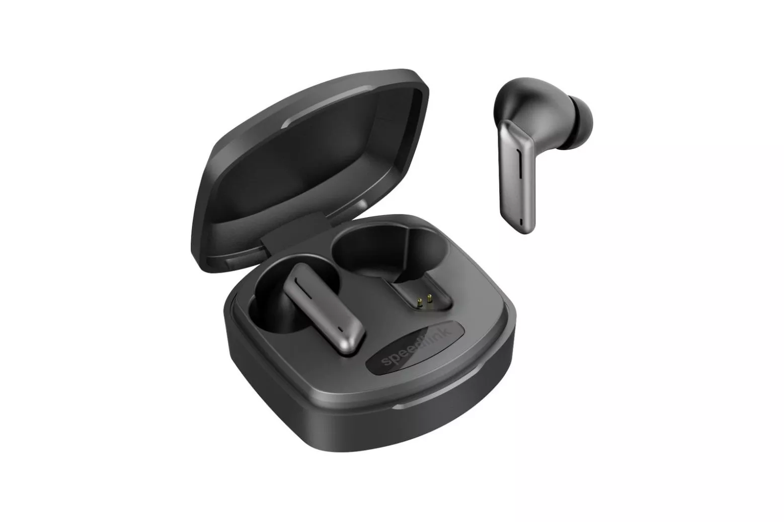Auriculares INSTA360 VIVAS inal&aacute;mbricos True Wireless Stereo para gaming con sensor t&aacute;ctil y carga USB-C gris