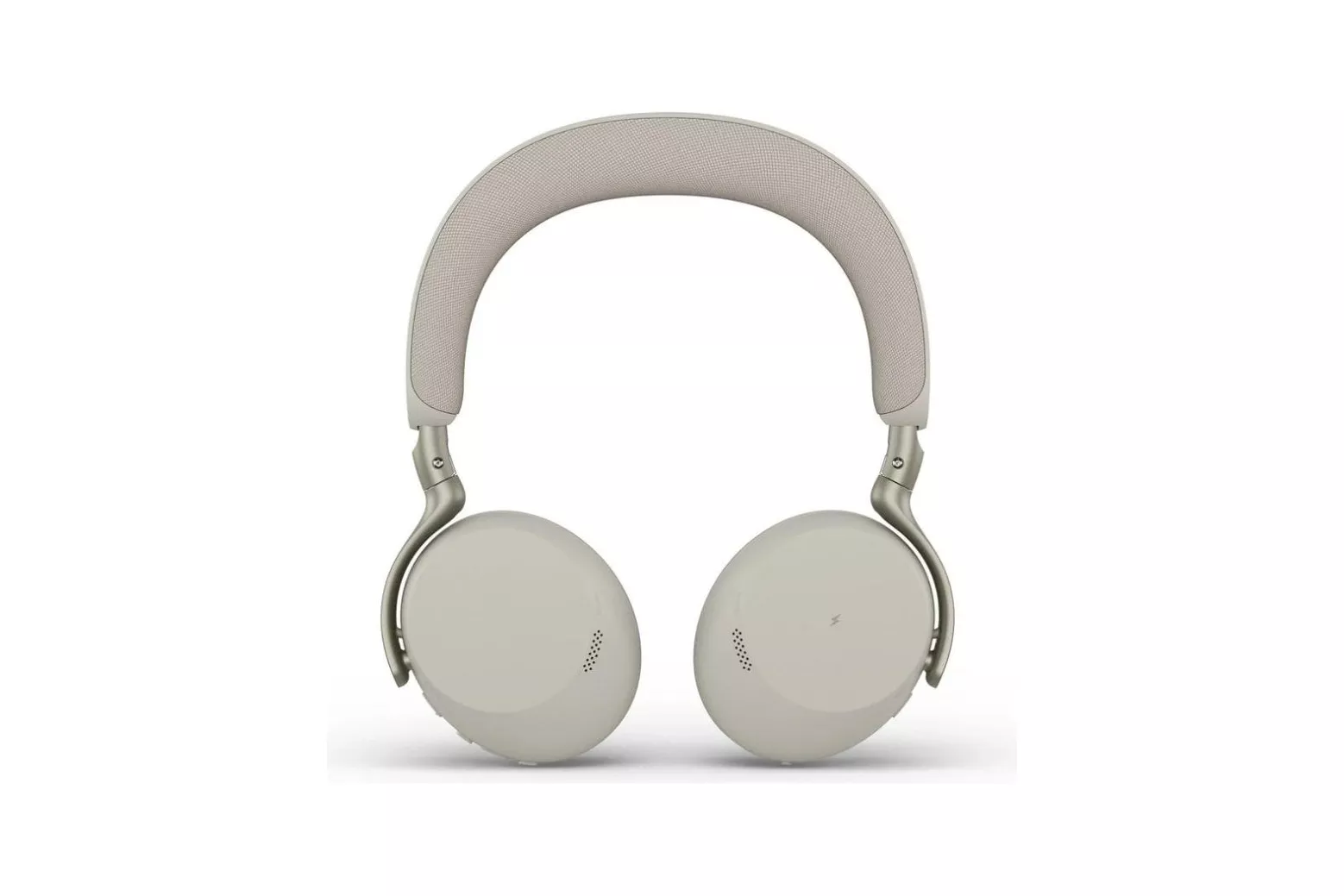 Auriculares Jabra Evolve3 75 inal&aacute;mbricos Bluetooth con Cancelaci&oacute;n de Ruido, micr&oacute;fono y USB-C para oficina y call center, color gris c&aacute;lido