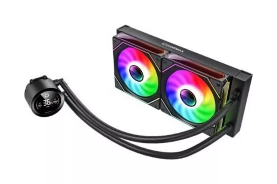 Refrigeraci&oacute;n l&iacute;quida GameMax Iceburg 240 Digital BK 240mm 2 ventiladores negra