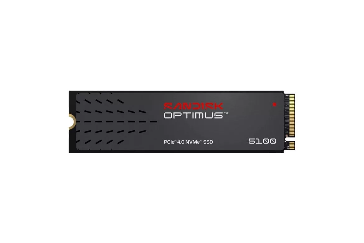 Disco Duro SanDisk Optimus 5100 4 TB M.2 SSD 6900 MB/s PCIe 4.0 NVMe