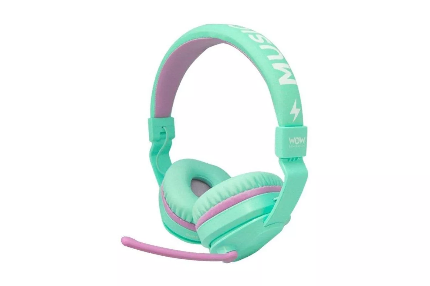 Auriculares Kids Licensing Wow Generation inal&aacute;mbricos Bluetooth para ni&ntilde;as con micr&oacute;fono rosa