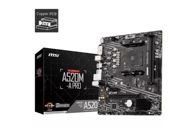 Placa Base MSI A520M-A PRO Socket AM4 -