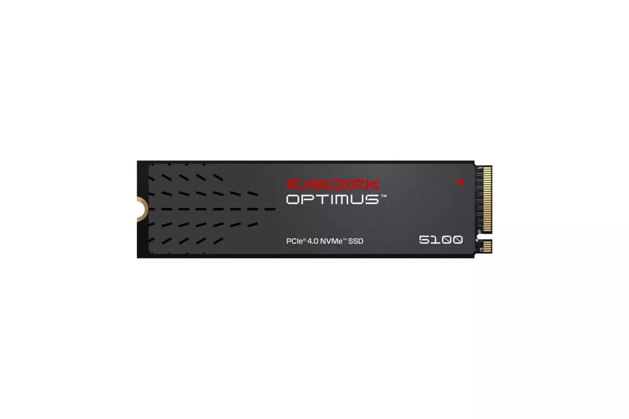 Disco Duro SanDisk Optimus 5100 2 TB M.2 SSD 7100 MB/s NVMe Gaming