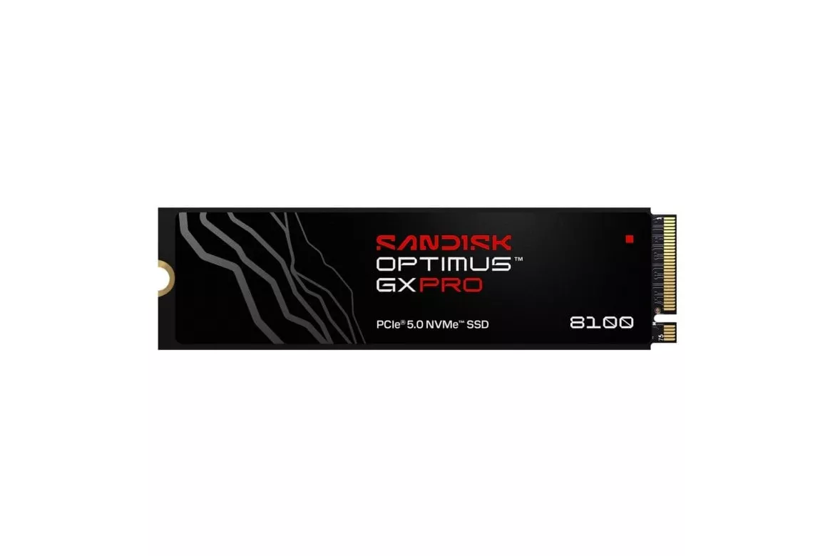 Disco Duro SanDisk Optimus GX PRO 8100 8TB M.2 NVMe PCIe 5.0 14900MB/s