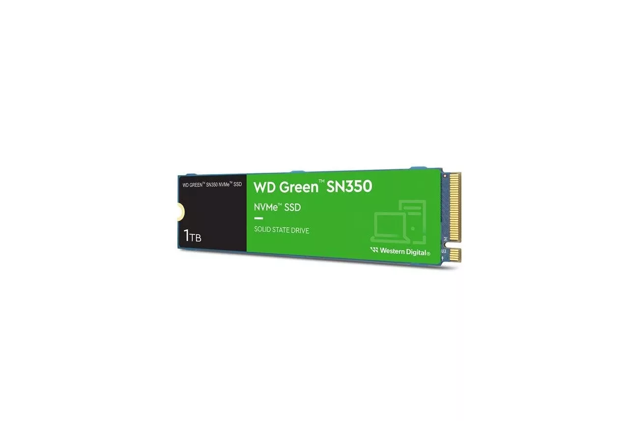 Disco Duro WD Green WDS100T2G0C 1TB M.2 NVMe 2400MB/s Resistente