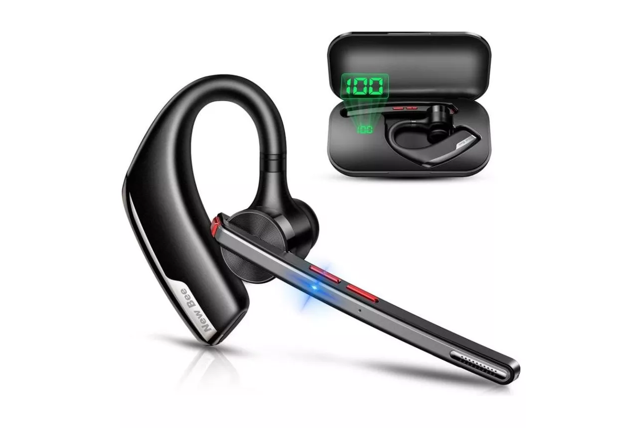 Auriculares New Bee inal&aacute;mbricos Bluetooth 5.2 In Ear con cancelaci&oacute;n de ruido y micr&oacute;fono, negro