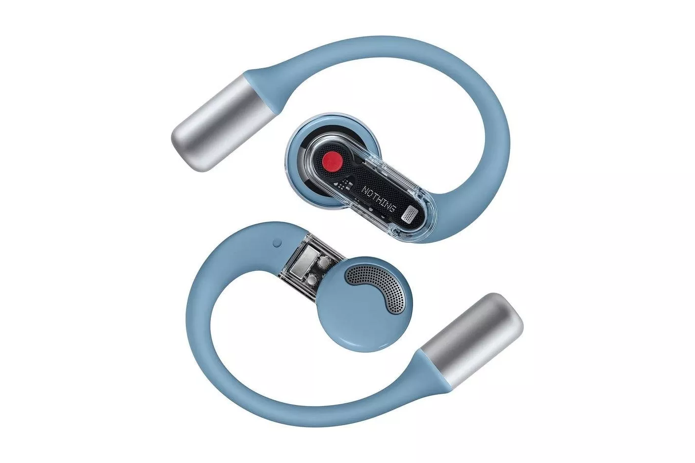 Auriculares Nothing B182 inal&aacute;mbricos Bluetooth 5.3 con Cancelaci&oacute;n Activa de Ruido Azul