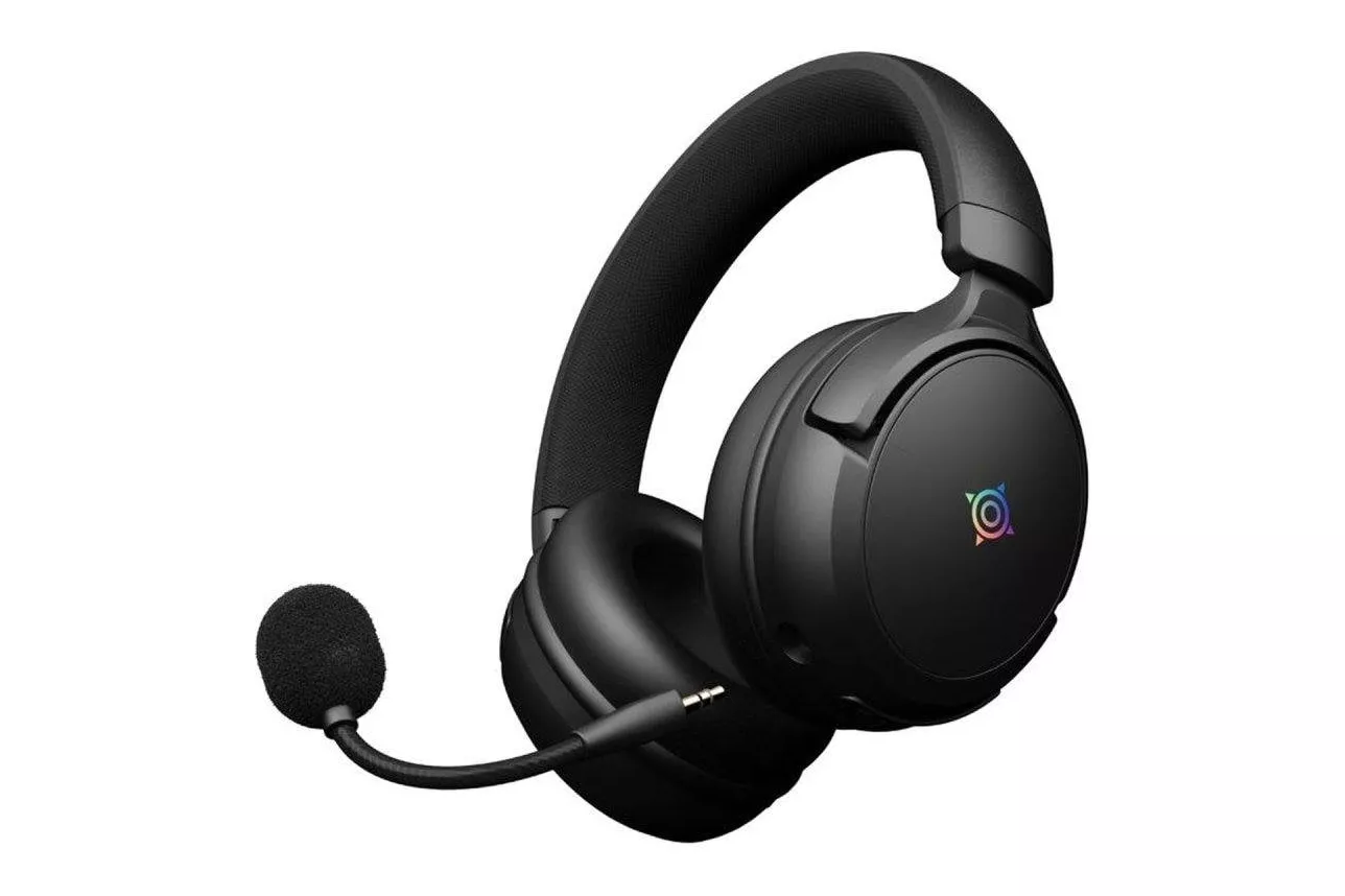 Auriculares NOVA gaming Atlas GH215 inal&aacute;mbricos Bluetooth 5.4 RGB micr&oacute;fono desmontable negros