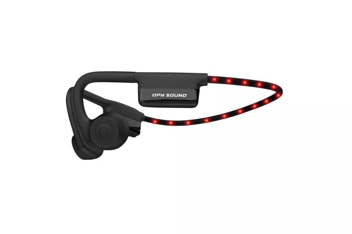 Auriculares OPN Sound Dashlyte+ inal&aacute;mbricos Bluetooth para deporte con LED y resistencia IPX6