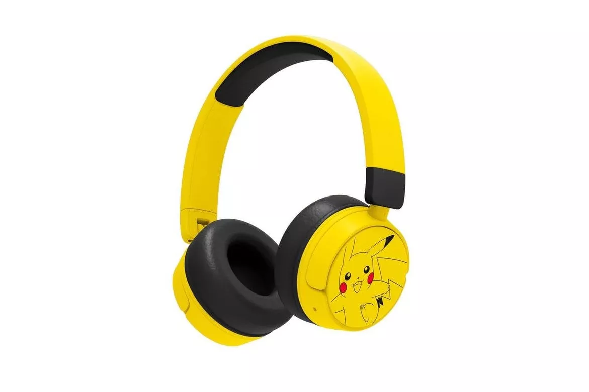 Auriculares OTL Technologies Pok&eacute;mon Pikachu inal&aacute;mbricos y con cable Bluetooth amarillo