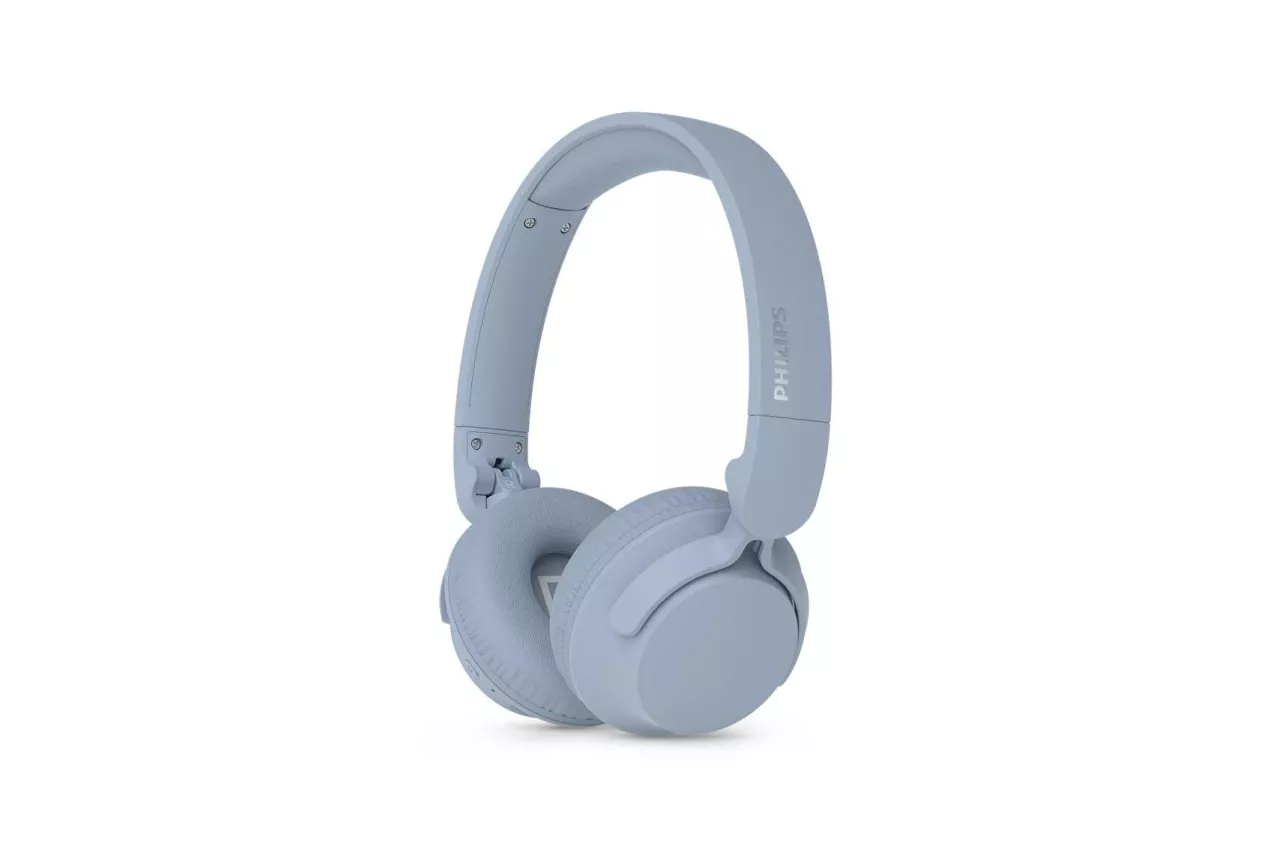 Auriculares Philips TAH4000LB/00 inal&aacute;mbricos Bluetooth 6.0 para llamadas y m&uacute;sica azul claro