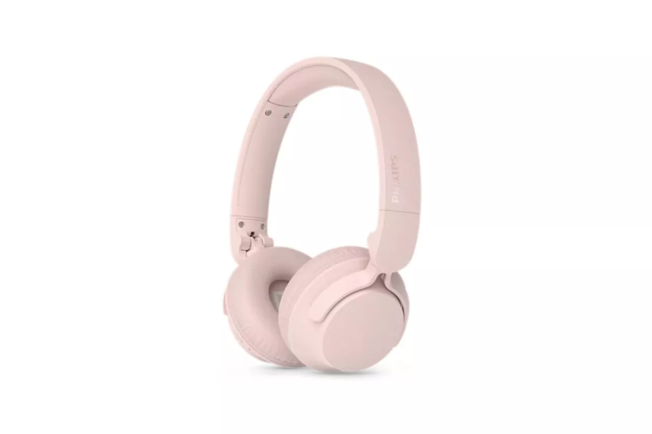 Auriculares Philips TAH4000PK inal&aacute;mbricos Bluetooth 6.0 para llamadas y m&uacute;sica rosa