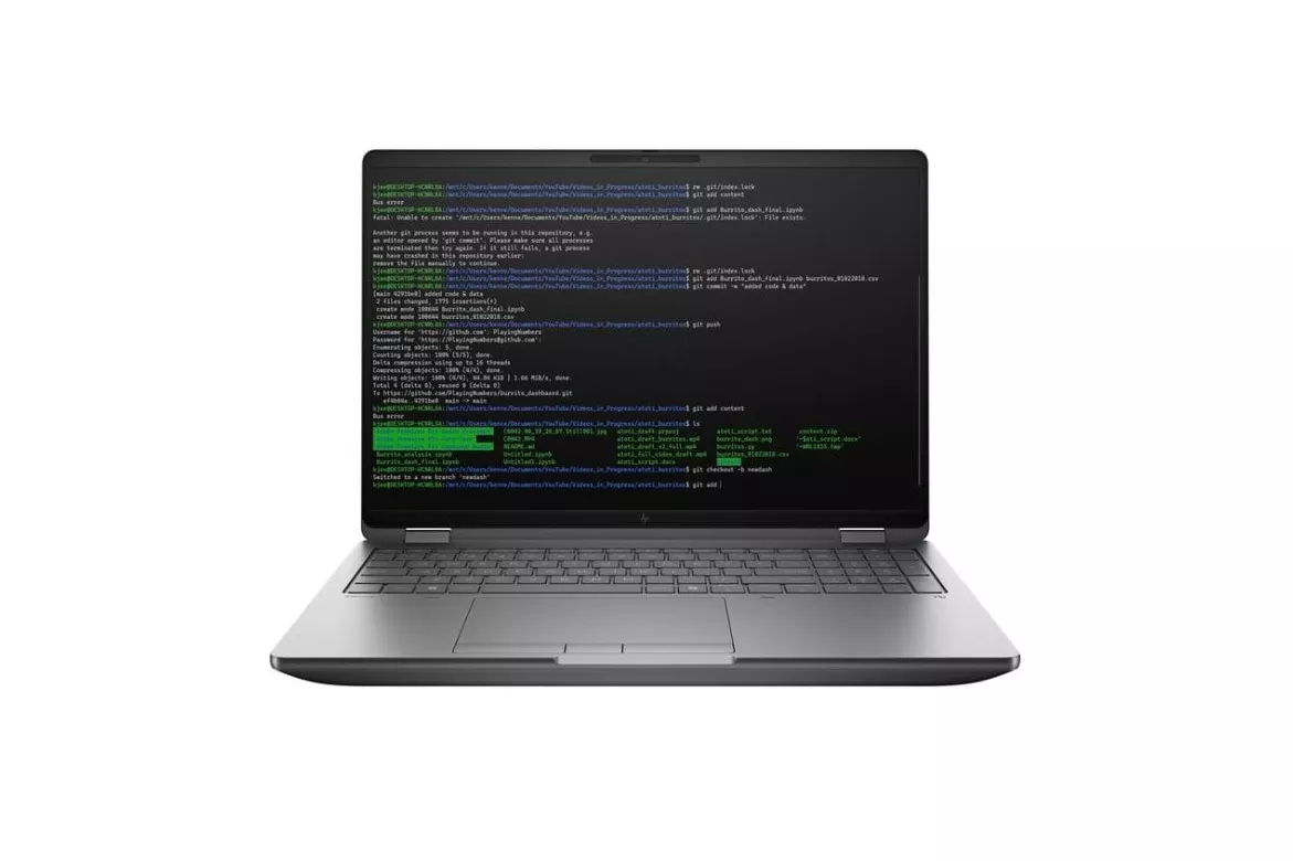 Port&aacute;til HP ZBook Fury G1i 16" Intel Core Ultra 7 255HX 32GB 1TB SSD RTX PRO 1000 Blackwell Windows 11 Pro