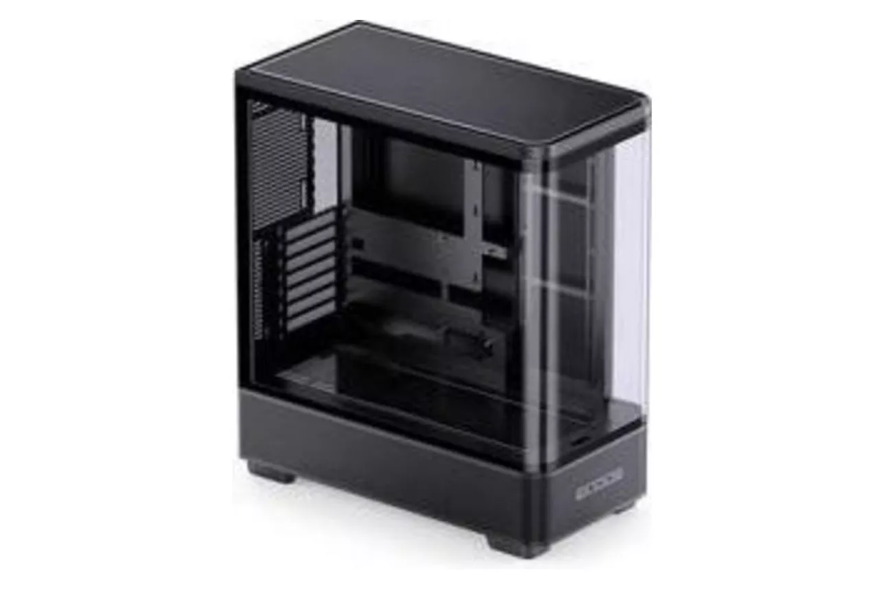 Caja PC Jonsbo TK-5 Black Midi Tower Vidrio ATX