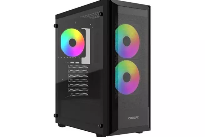 Caja/Torre COOLPC Black Nebula ARGB Negro -