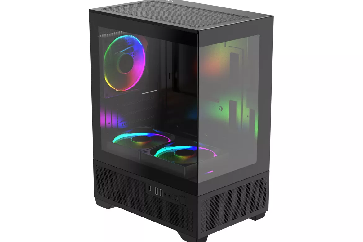 Caja/Torre COOLPC Titan Frame ARGB Negro -