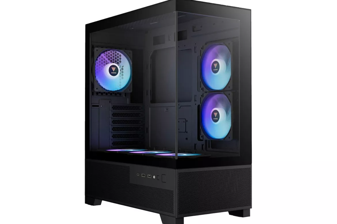Caja/Torre Gamdias Aura GC12 ARGB Negro -