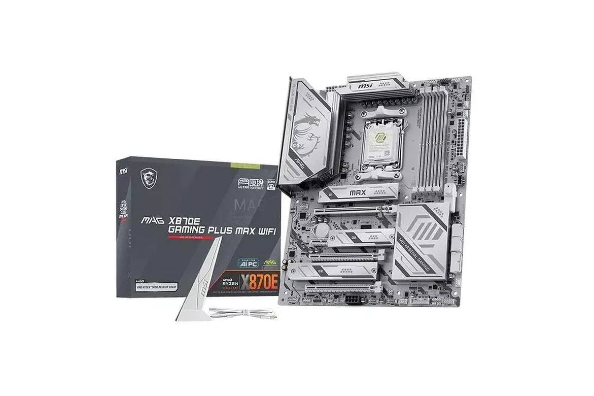 Placa Base MSI MAG X870E GAMING PLUS MAX WIFI AMD X870E AM5 DDR5 ATX WiFi 7 USB4
